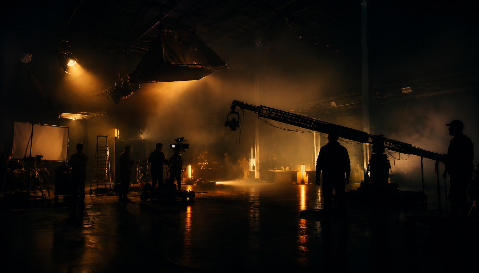 production facility, soundstage